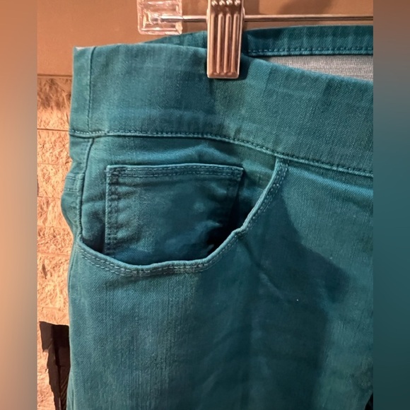 Soft Surroundings Medium Turquiose pull-on pants - Picture 3 of 9